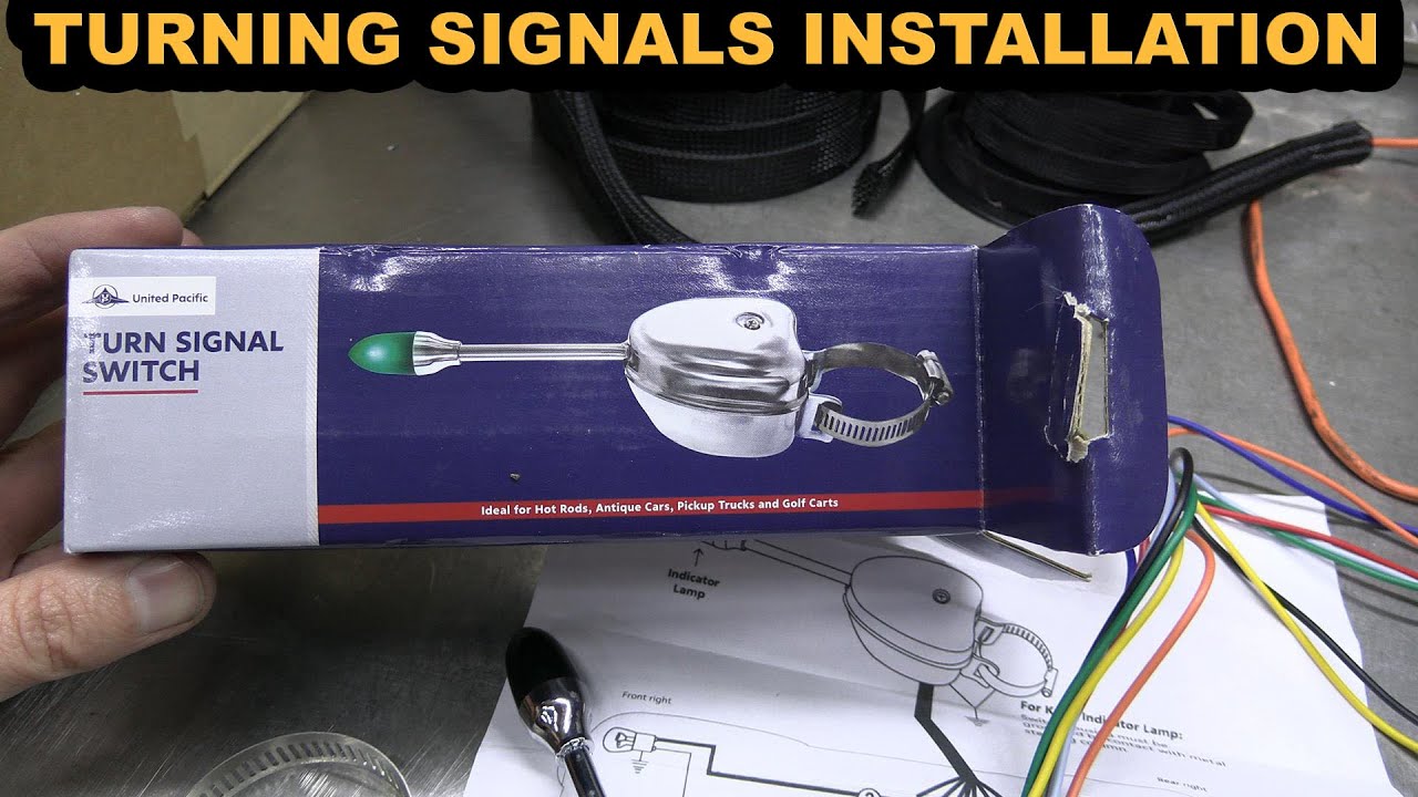 How To Install and Wire A Universal Turning Signal Switch On A Car
