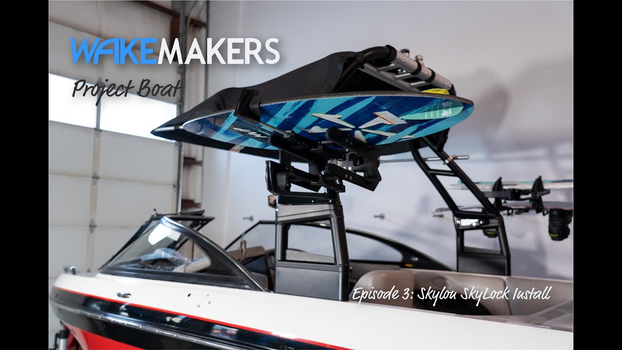 Episode 3: Skylon SkyLock Board Rack Install I WakeMAKERS Project Boat
