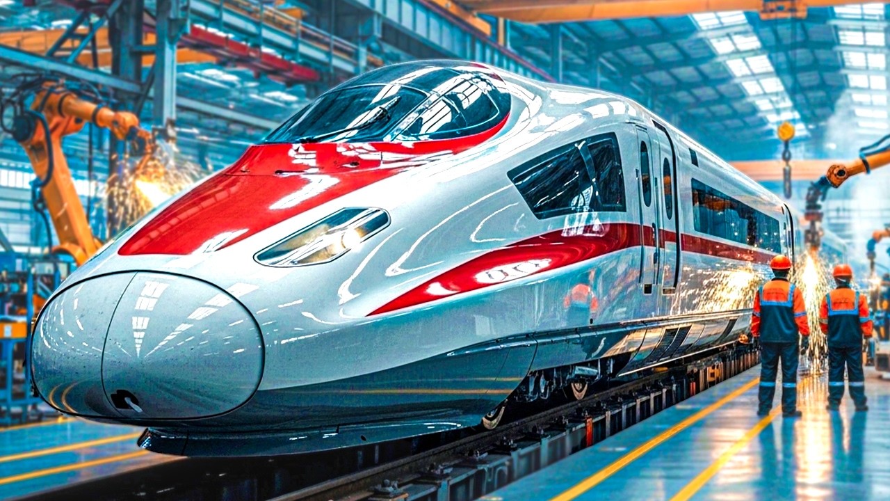 Inside the Mega Factory Building Bullet Trains #TheFactoryNarrative