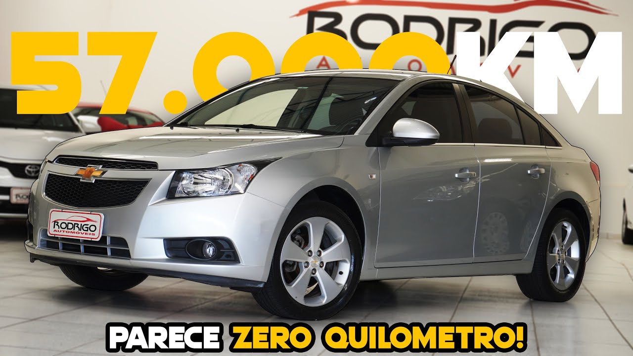 SEDAN com ACABAMENTO LUXOSO e VALOR DE POPULAR 0KM! Chevrolet CRUZE LT 2014 com BAIXA QUILOMETRAGEM!