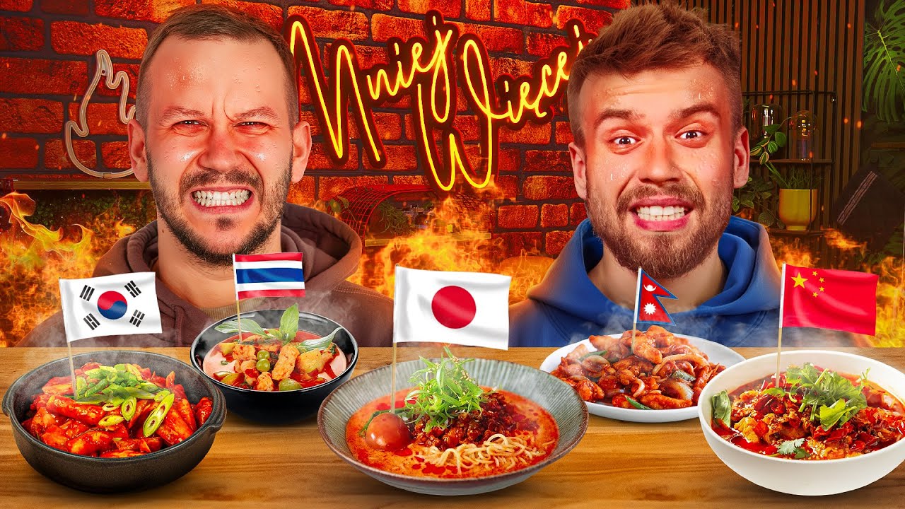 Test NAJOSTRZEJSZYCH Dań Azji