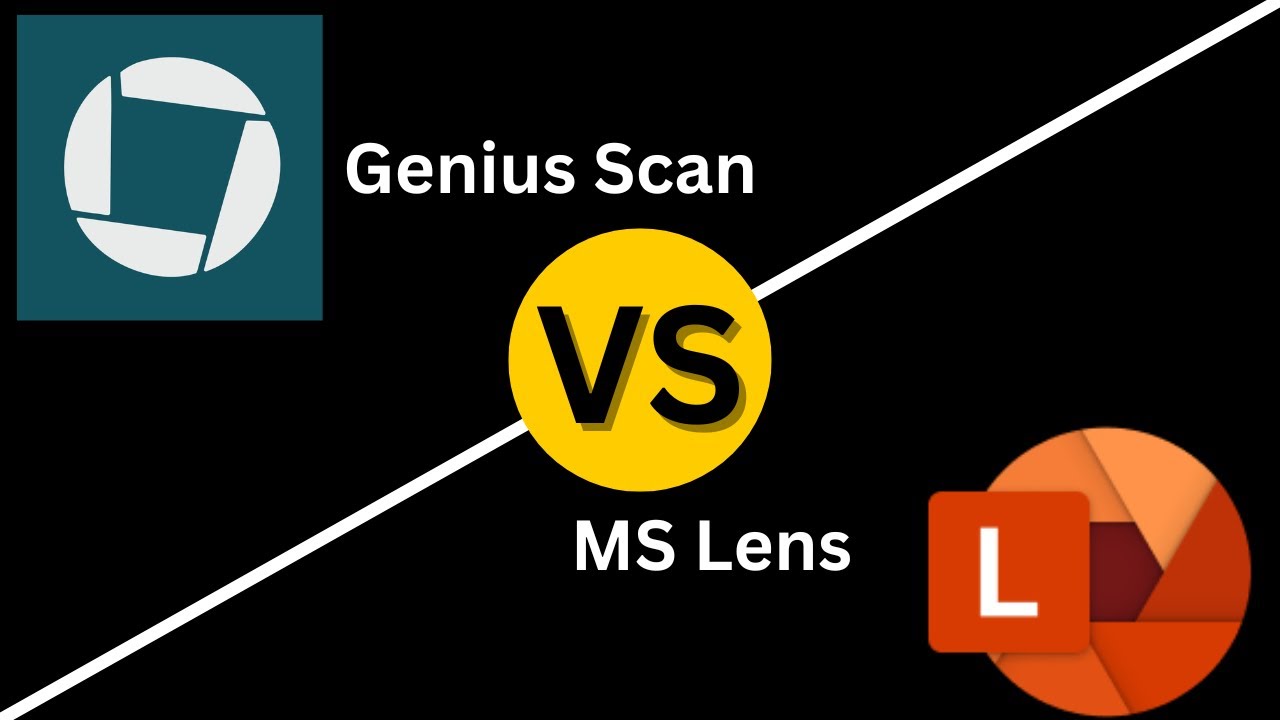 Review Microsoft Lens vs Genius Scan Documents, what is the best document scanner?