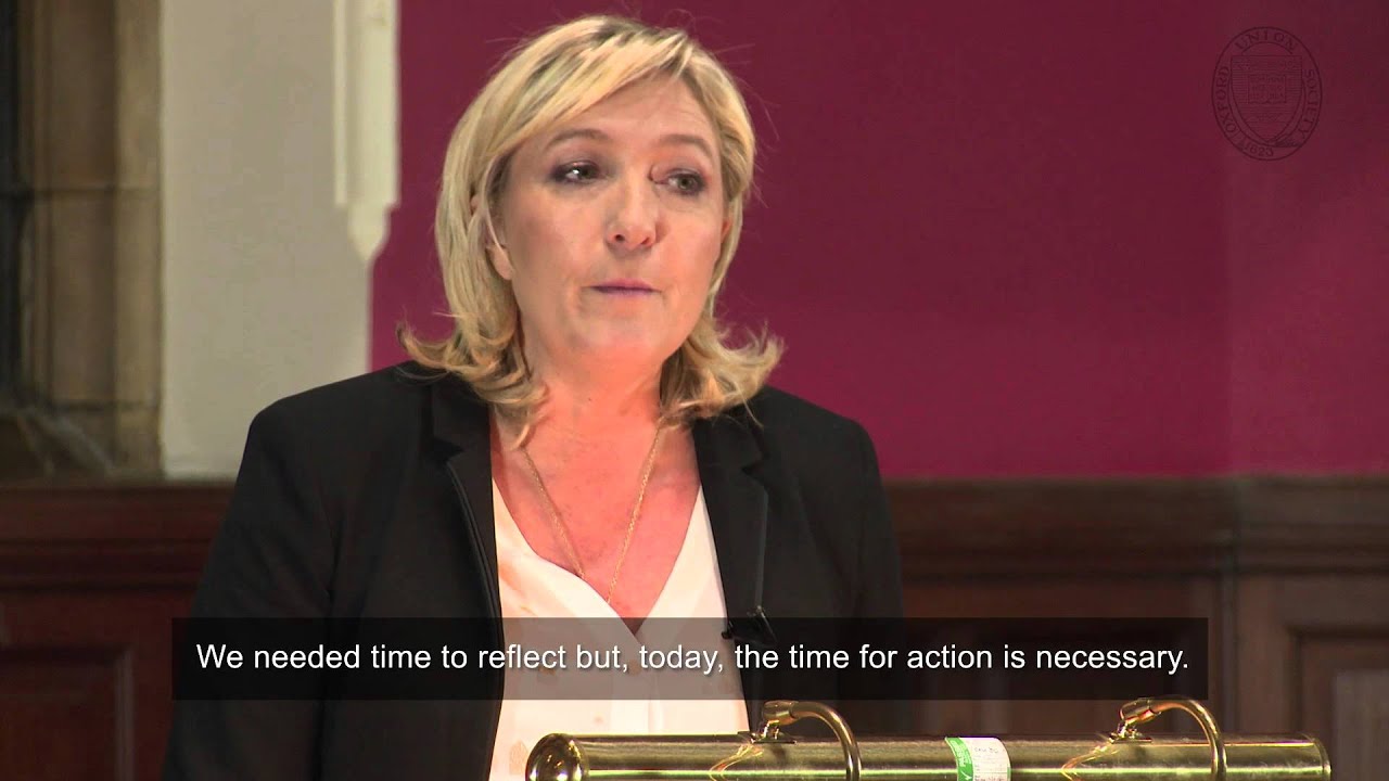Marine Le Pen - Full Address and Q&A (English Subtitles)