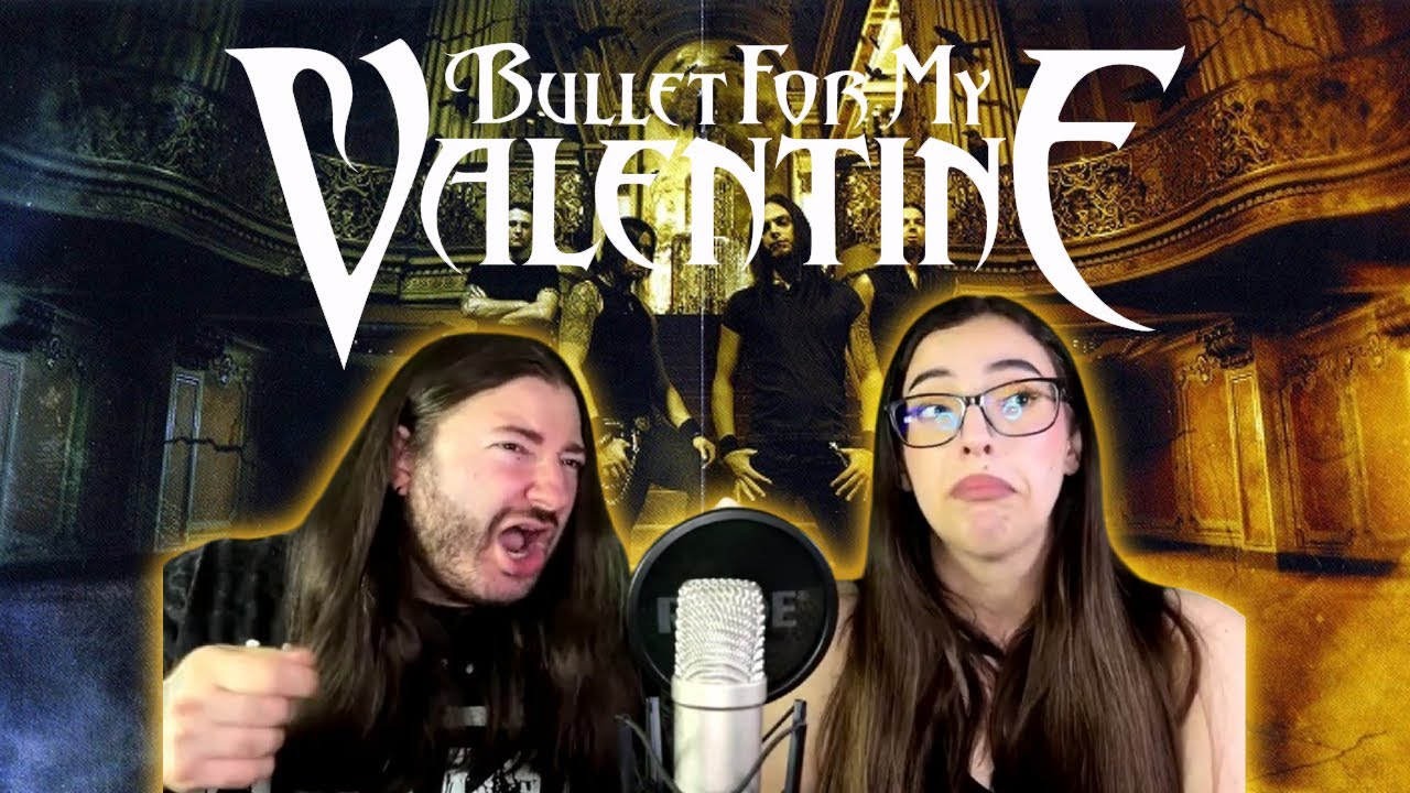 My Balkan Wife reacts to My Emo Teenage Years Music Part 11 Bullet for My Valentine Scream Air Fire!