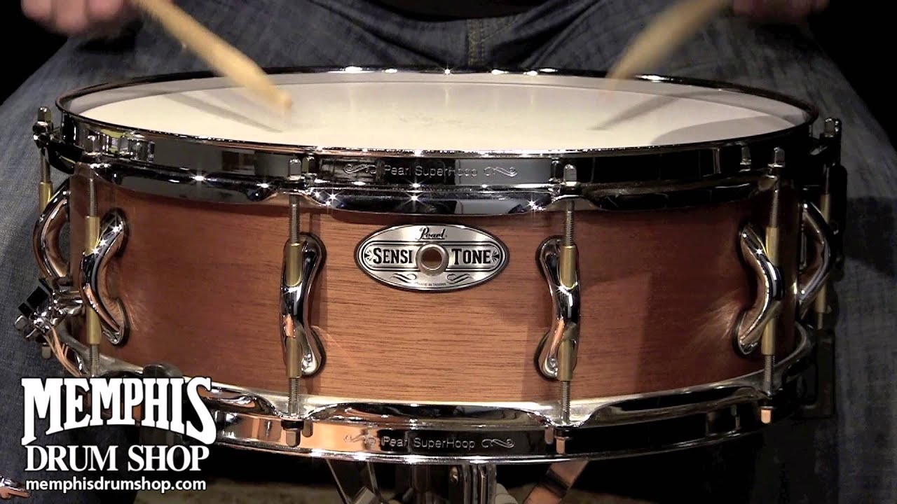 Pearl 15 x 5 Sensitone Premium African Mahogany Baritone Snare Drum