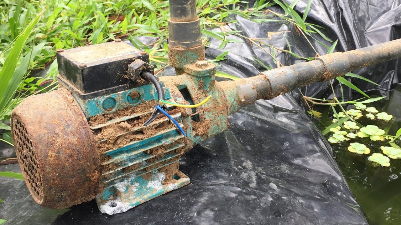 Restoration Old Water Pump | Electric Water Pump Restoration