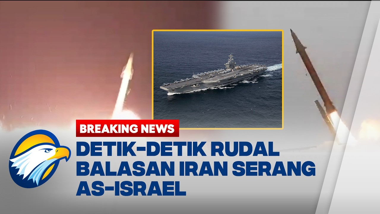 BREAKING NEWS - Iran Tembak Kapal Induk AS! USS Abraham Lincoln Jadi Sasaran Balasan!