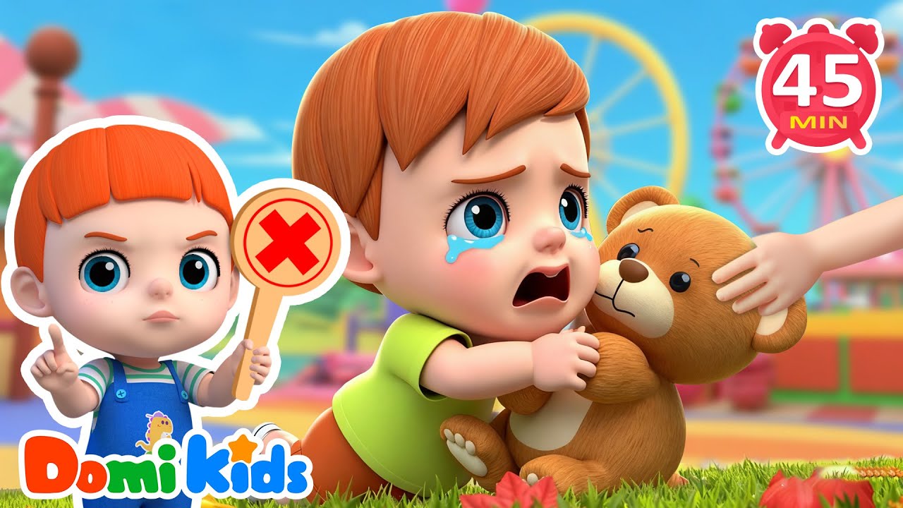 Play Nice Together🤝No Bullying, No Quarrels! | Cute Kids Songs & Nursery Rhymes | Domi Kids