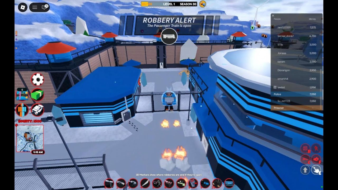 how to escape prison in Jailbreak if there is campers