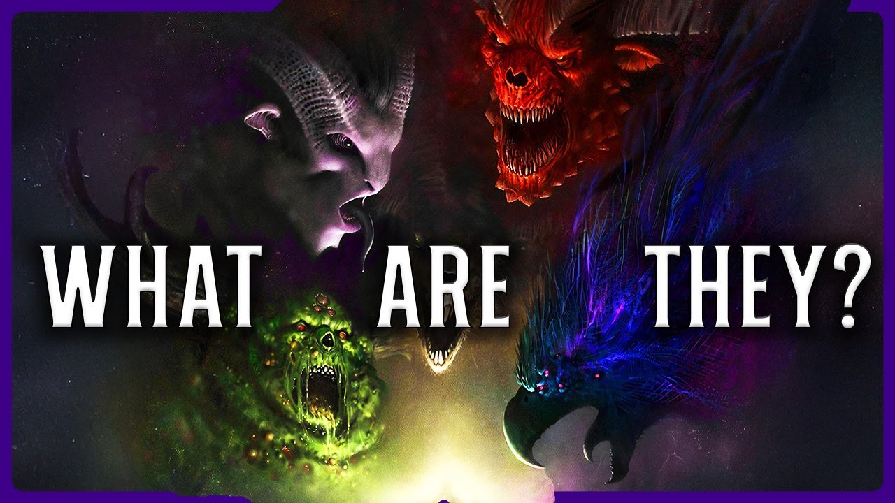 The Chaos Gods EXPLAINED By An Australian | Warhammer 40k Lore
