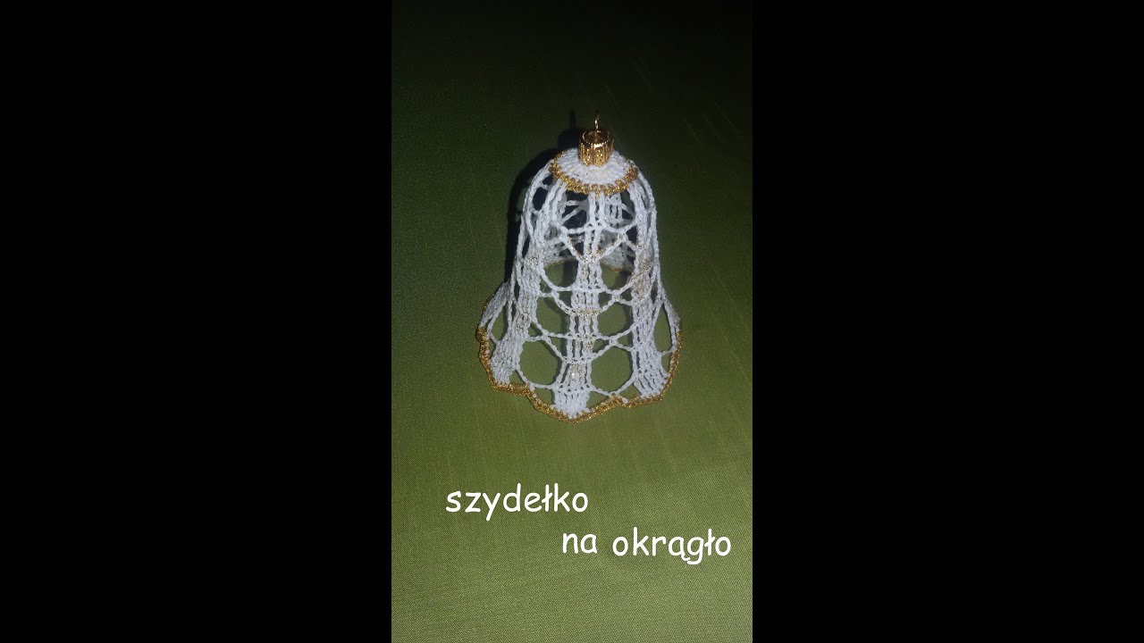 Dzwonek na szydełku wzór 1