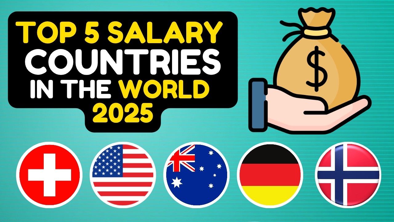 5 Top Salary Countries in the World | High Paying Country in the World