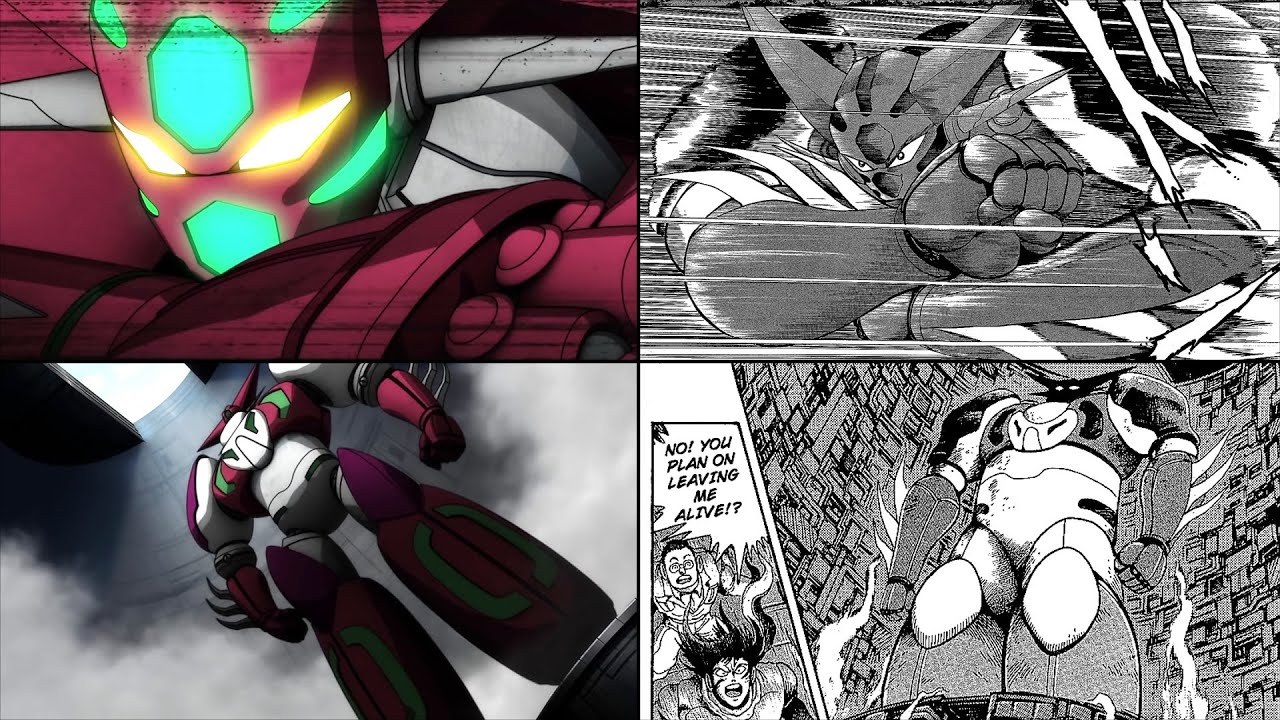 SHIN GETTER LAST LAUNCH (СРАВНЕНИЕ ARC ANIME GO И МАНГИ) l Shin Getter Robo Last Launch (Getter R...