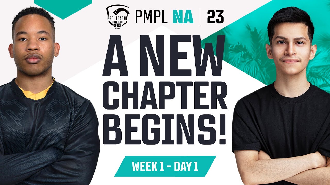 [EN] 2023 PMPL North America  W1D1 | Spring | PUBG MOBILE Pro League