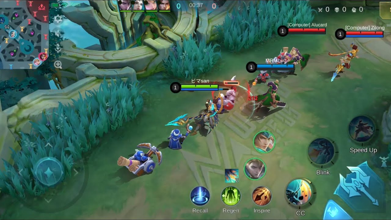 Buffed zilong with my build ADV SERVER |MLBB Indonesia