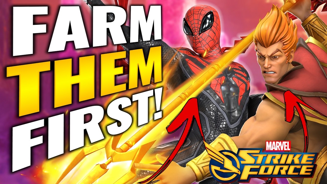 BUILD THESE NOW! TOP 10 FTP/ Farmable Toons in Marvel Strike Force - March 2026