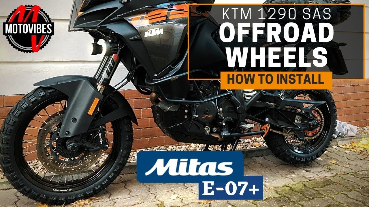 OFFROAD TIRES & WHEELS Installation // KTM 1290 Super Adventure S