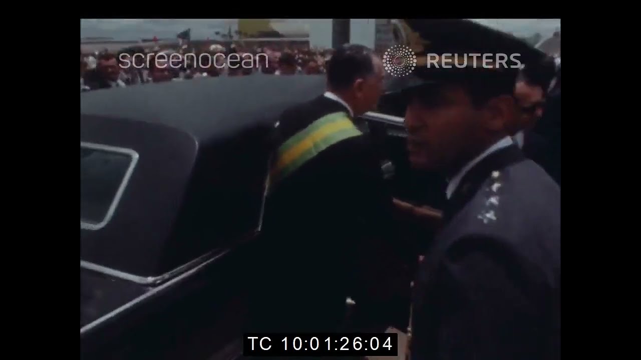 General Garrastazu Medici Inuagurated As President of Brazil | Brasilia | October 1969