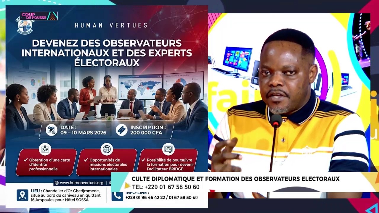 CULTE DIPLOMATIQUE_FORMATION DES OBSERVATEURS ELECTORAUX