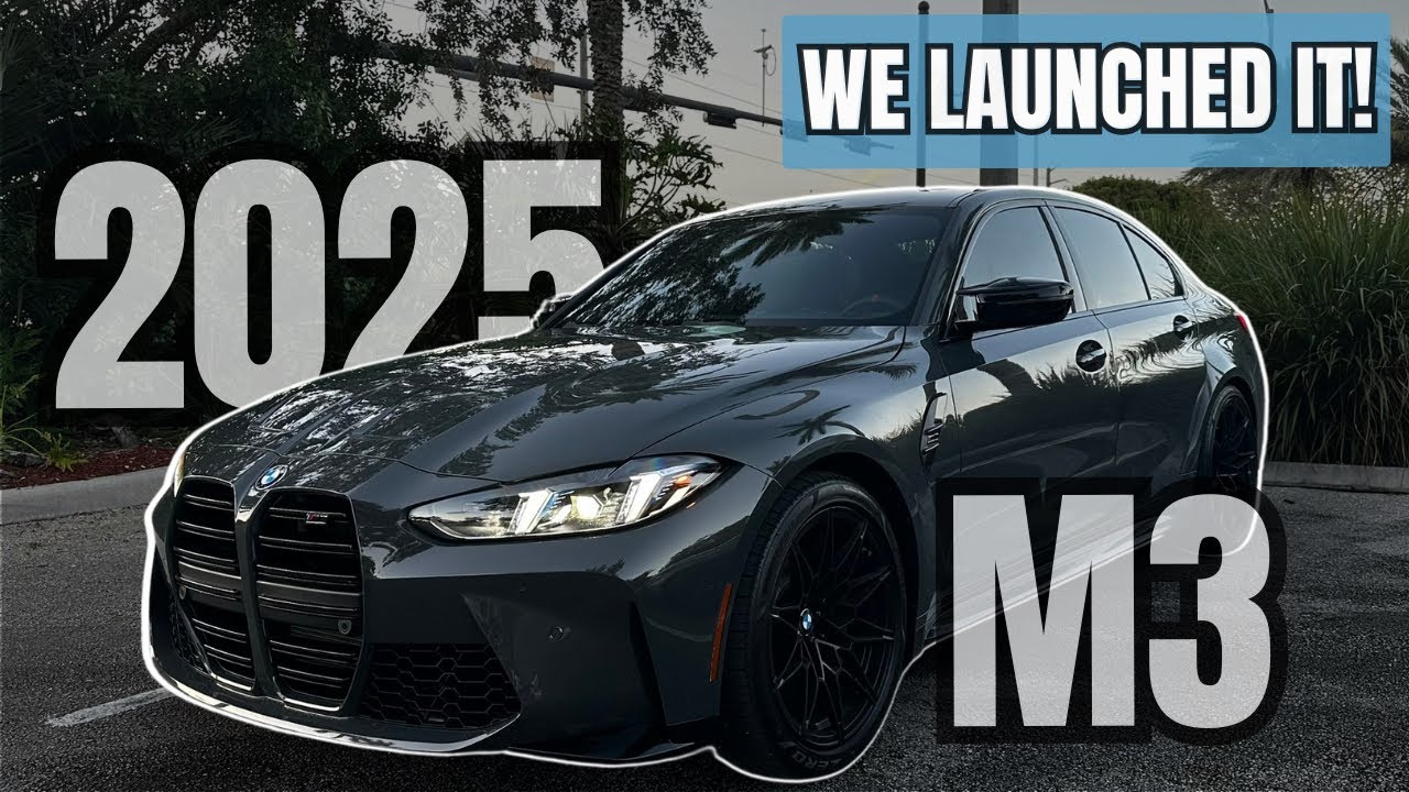 2025 LCI BMW G80 M3 Competition X-Drive **Launch Control** & Full Review 🚀