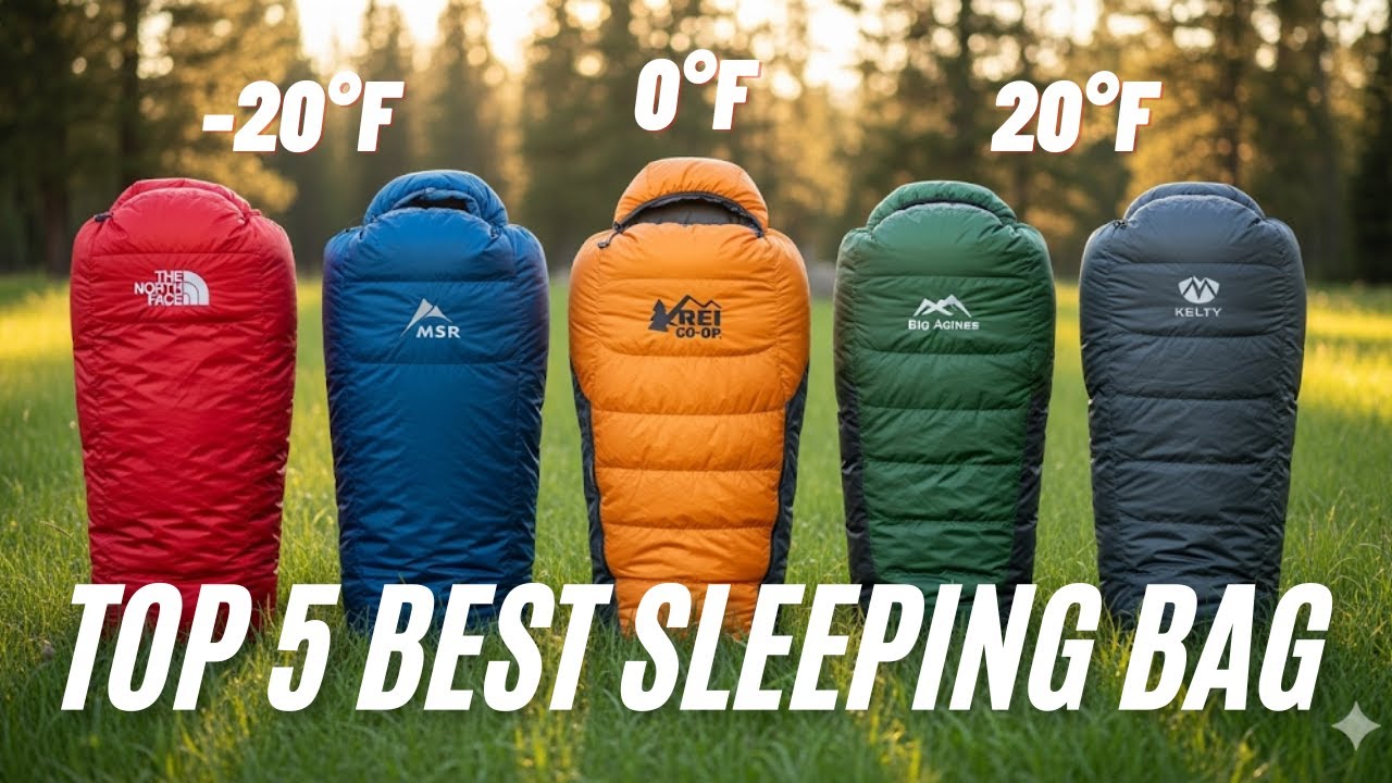 Best Sleeping Bag of 2026 | Top 5 Sleeping Bag Review
