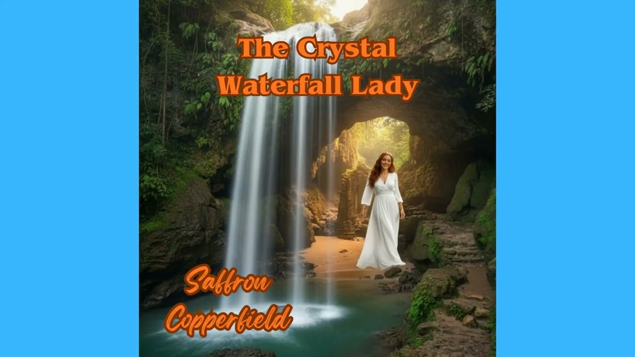 🌿 “The Crystal Waterfall Lady” 🌿