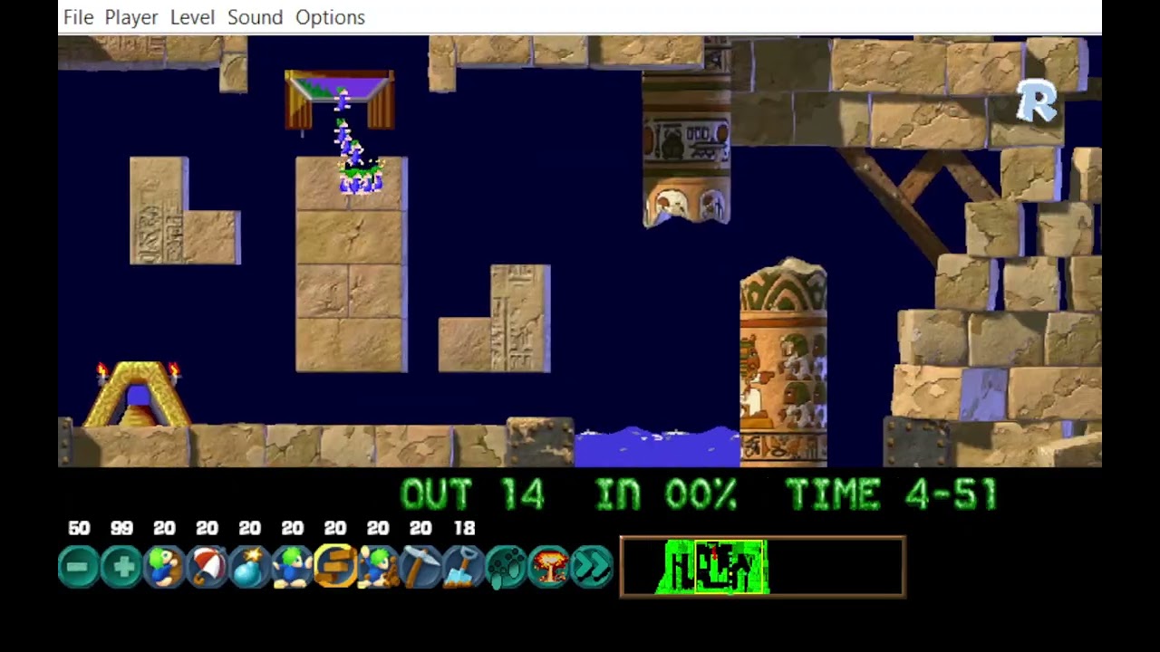 Oskar's PSP HD Lemmini Pack (Fun 10) - Sonrie si te gustan los lemmings