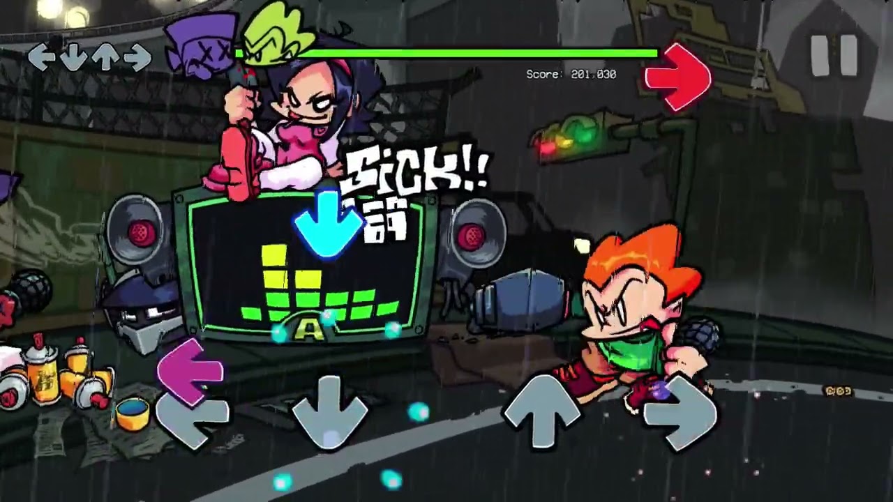 FNF modo difícil 1 week ene