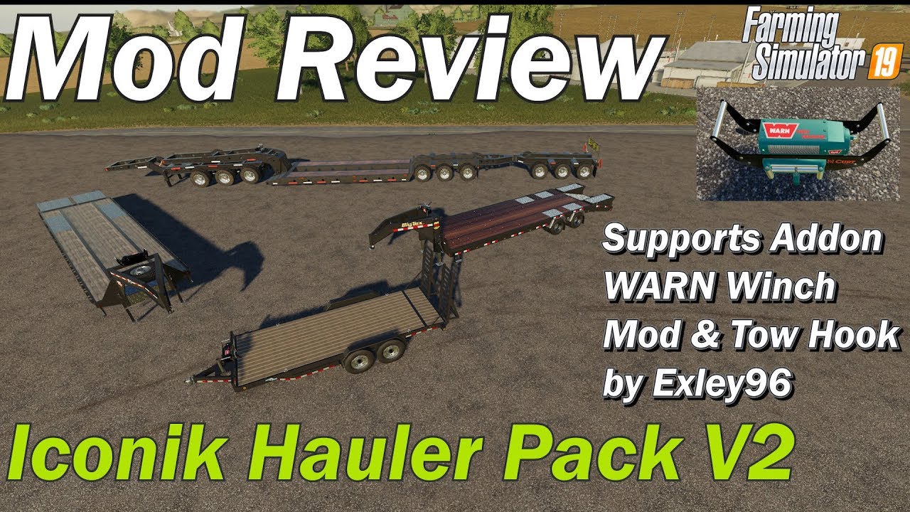 Mod Review - Iconik Hauler Pack V2