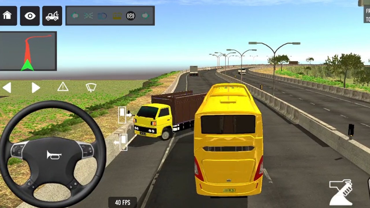 New Euro Coach Bus Driving 🚌😍 | Indonesia Coach Bus Simulator Part - 95 | Android Gameplay
