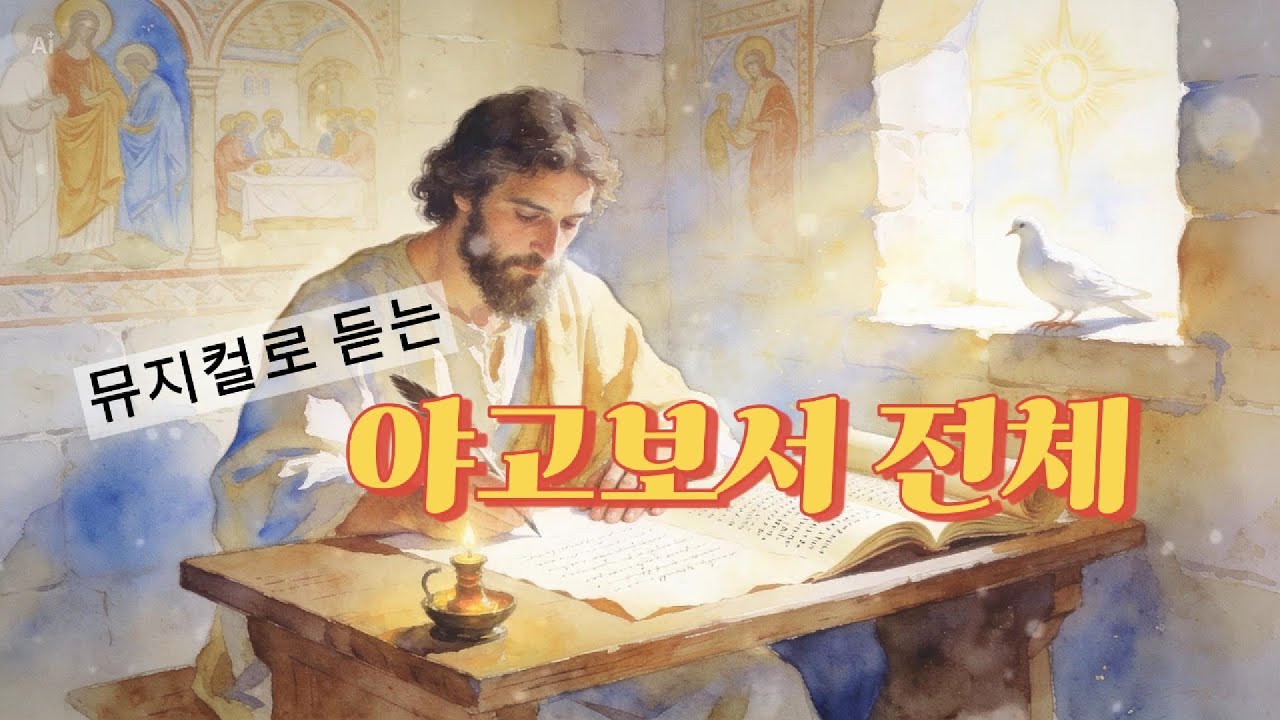 bible playlist [뮤지컬로듣는 야고보서 전체] #찬양 #찬양플레이리스트 #기도 #야고보서  #성경듣기