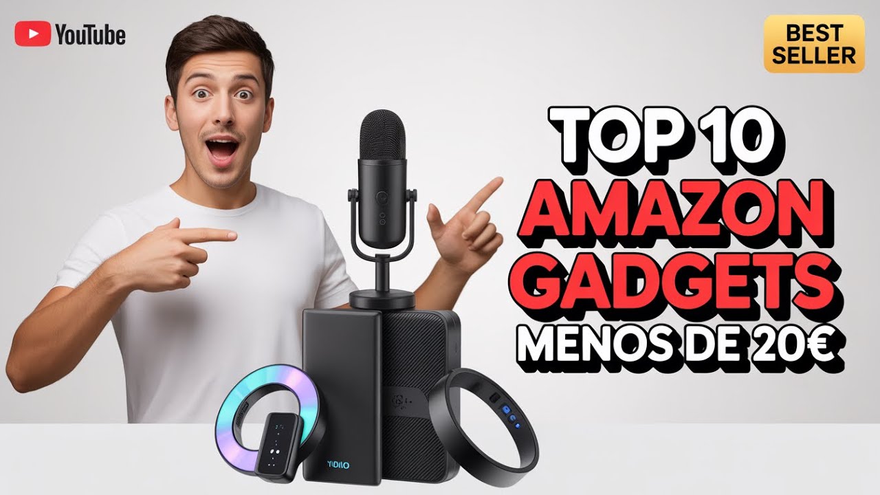 10 Gadgets de Amazon por menos de 20€ (Calidad Precio) - FEBRERO 2026