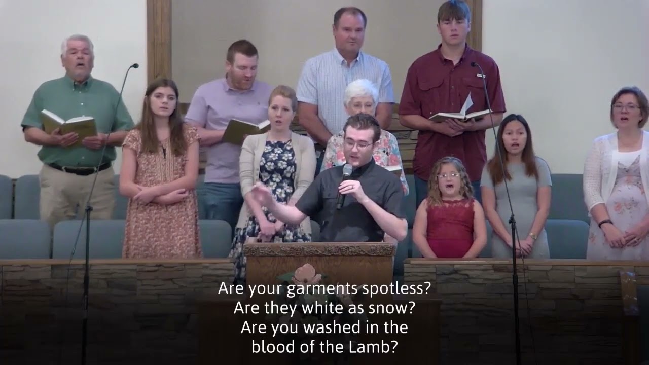 Are You Washed in the Blood of the Lamb - Congregational Hymn