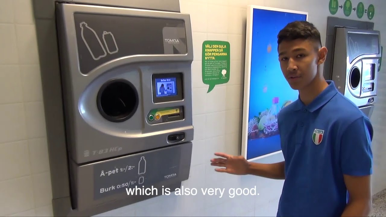 The recycling system in Sweden