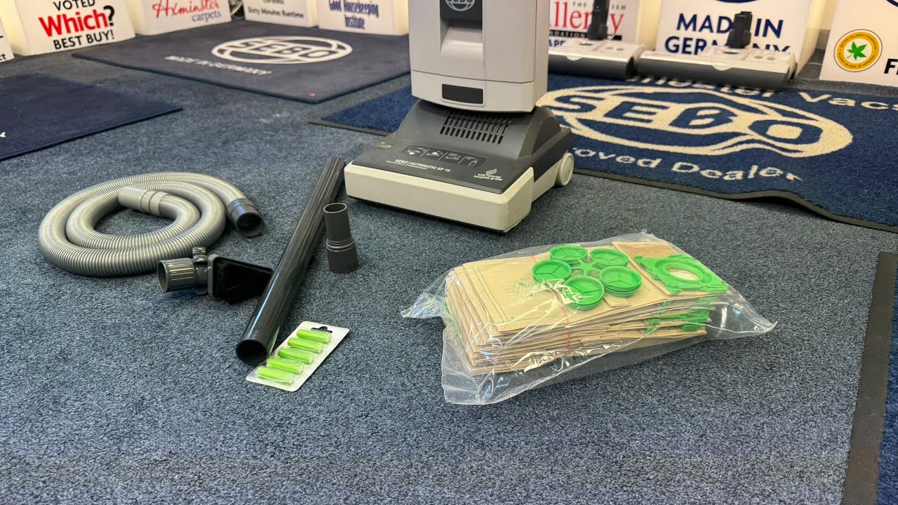 The Sebo XP10 Home Pro Commercial Vacuum Cleaner Package - Ideal for Home or Commercial Users