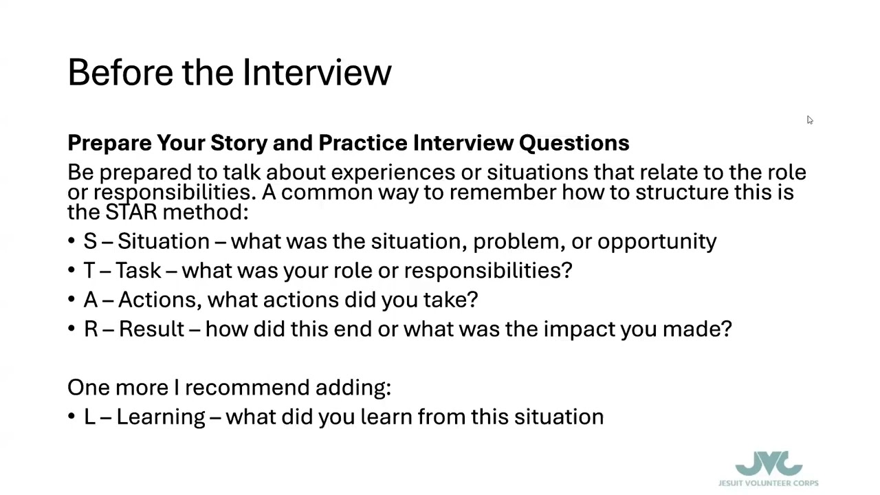 JVC Interview Prep 2026