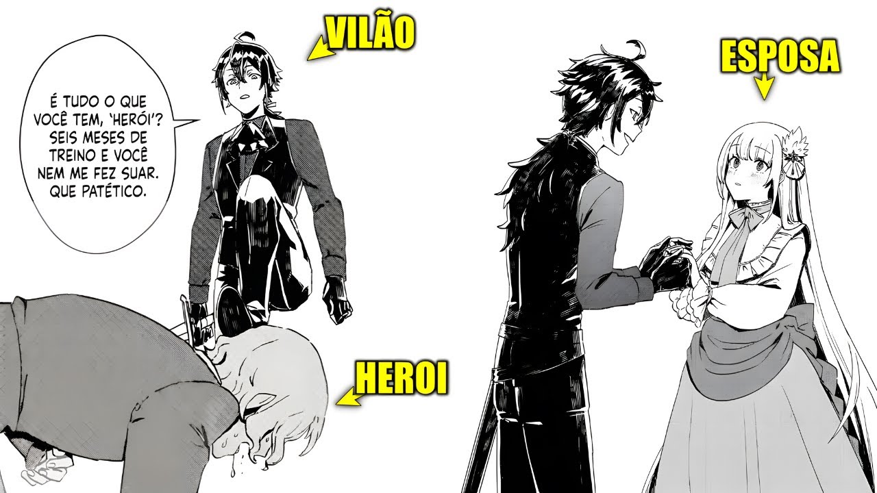 ELE REENCARNA como um NOBRE VILÃO e se CASA com a ESPOSA do HERÓI para DOMINAR o REINO!|Manga Recap