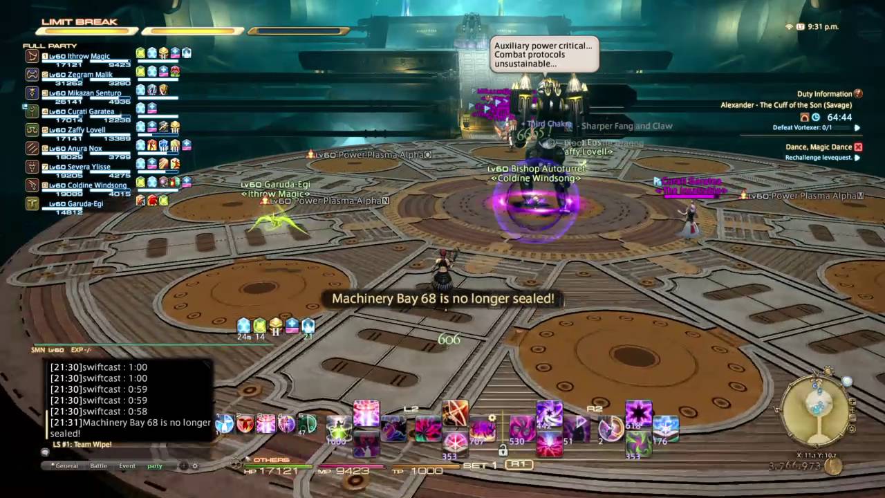 FINAL FANTASY XIV A6S First kill Smn Pov