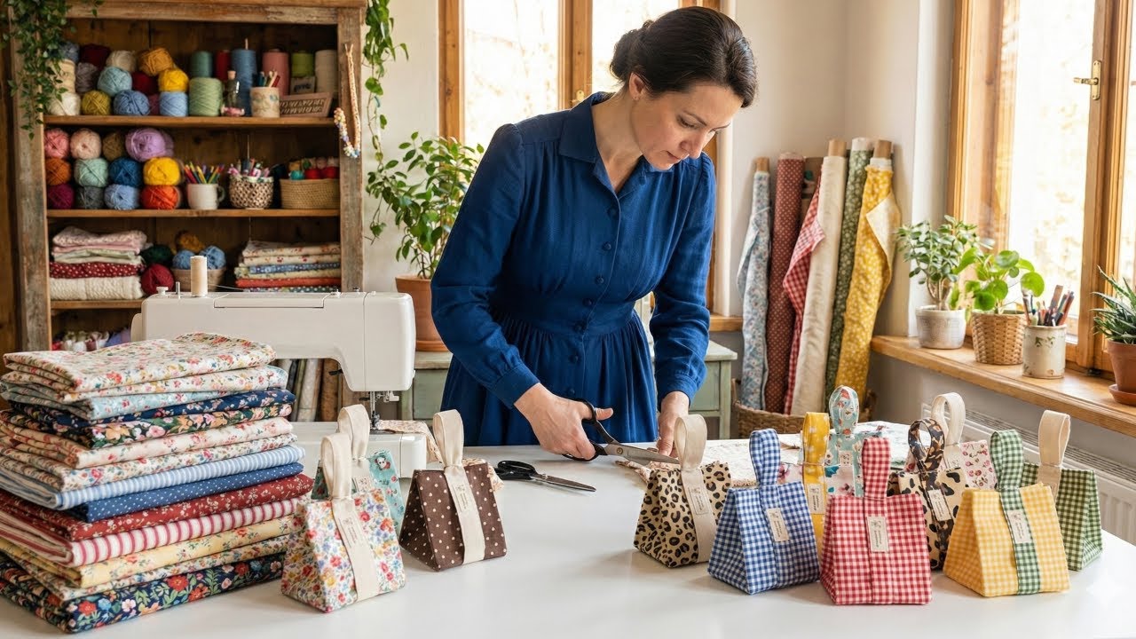 10 Cute and Extremely Easy Gift Sewing Ideas 🎄 Gift Sewing Ideas 🎄