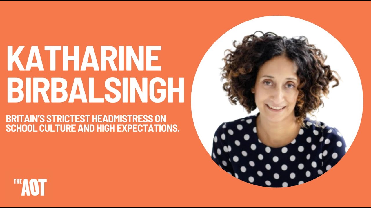 Handling criticism as a school leader with Katharine Birbalsingh.