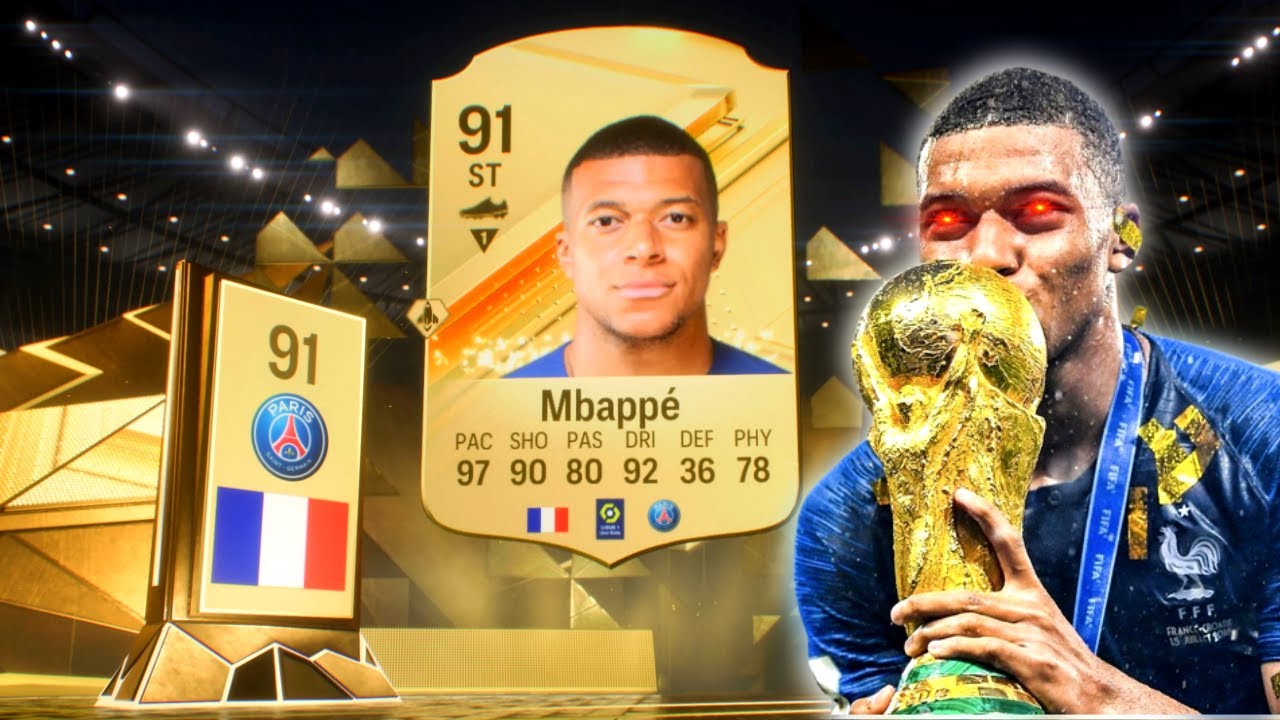 I PACKED MBAPPEEEEE