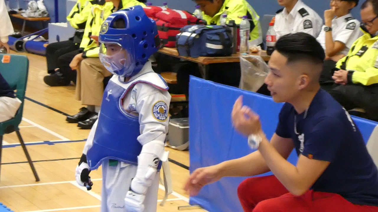 實用盃跆拳道錦標賽2018 男子兒童組 8歲