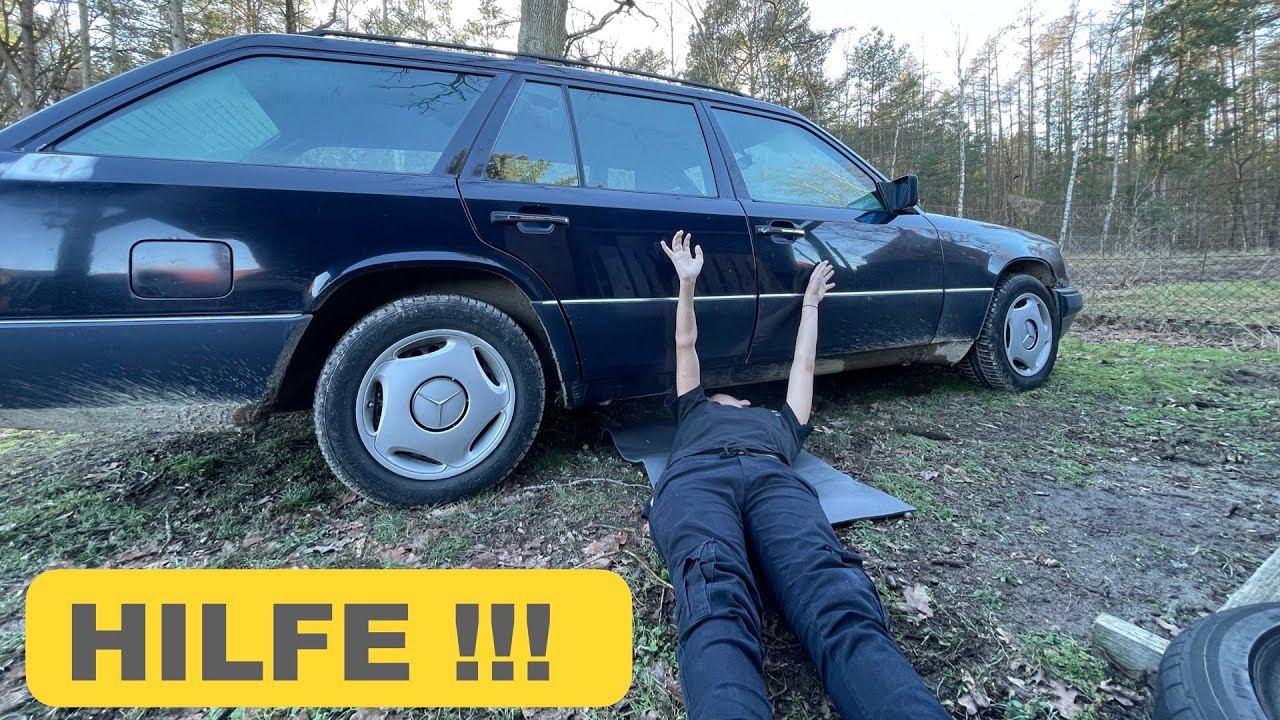 Kann man den noch retten ?  W124 Unterboden