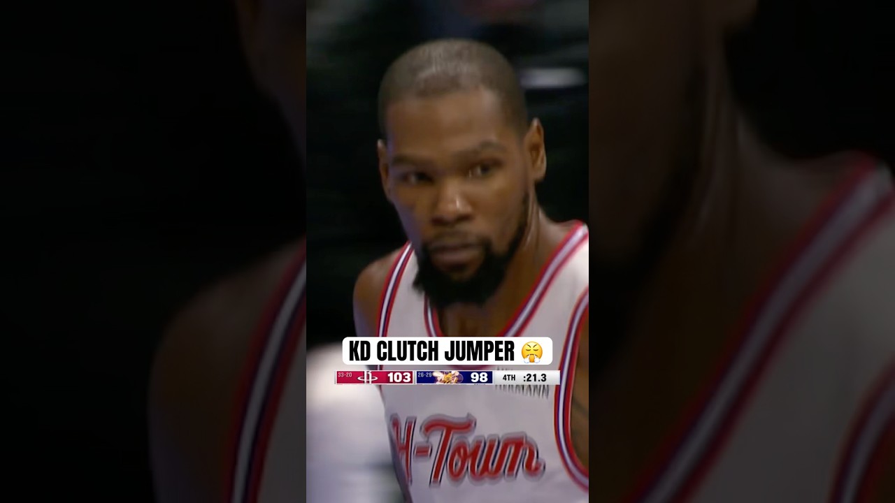 KD dagger to beat the Hornets 🔥