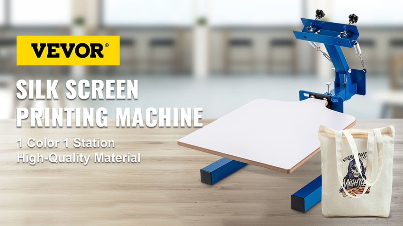 VEVOR 1 Color 1 Station Silk Screen Printing Kit