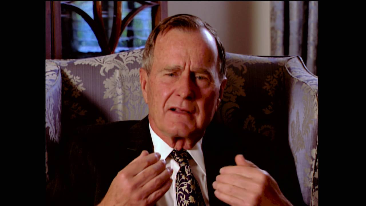 President George H. W. Bush, Academy Class of 1995, Full Interview