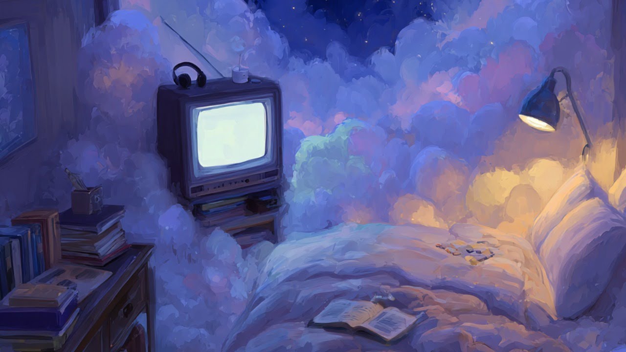 🎧 Calming Dreamscape Lofi Radio | Chill Beats to Study, Read & Relax 🌌💤
