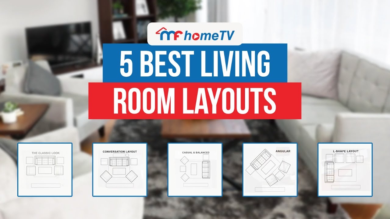 5 Best Living Room Layouts | Mandaue Foam | MF Home TV