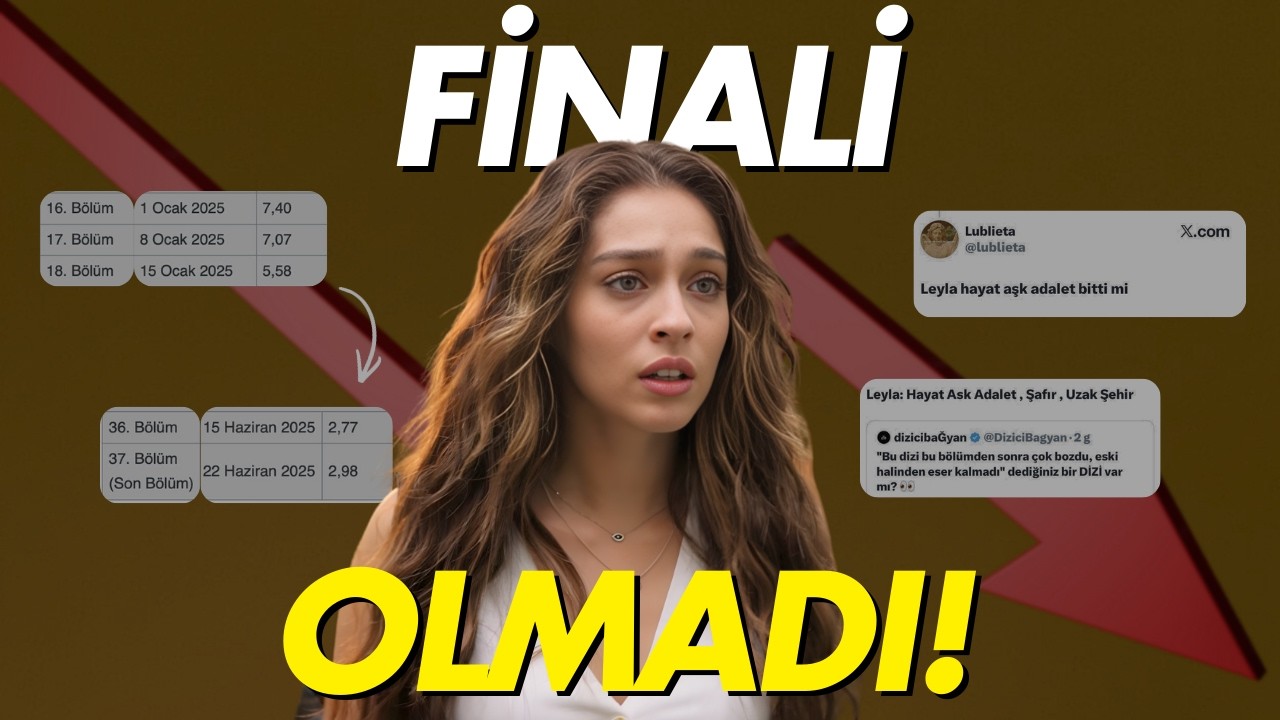 LEYLA: Finali Bile YAYINLANMAYAN DİZİ!