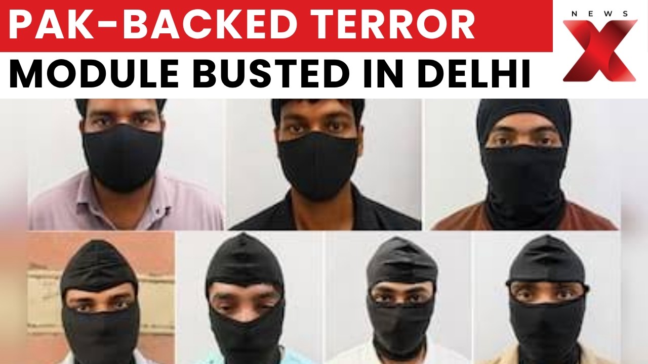 Delhi Police Terror Module: 7 Arrested in Pakistan-Backed Arms & Narcotics Network Bust | NewsX